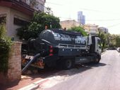 שאיבת בור ביוב ברמת גן.